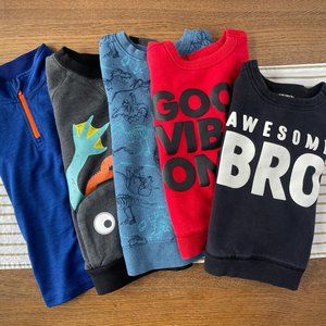 4T Boy's Top Sweatshirts